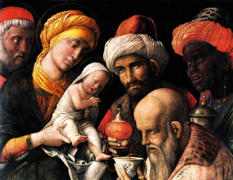 Adoration of the Magi by Andrea Mantegna — Oil Painting Reproduction