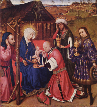 Adoration of the Magi in master bedroom