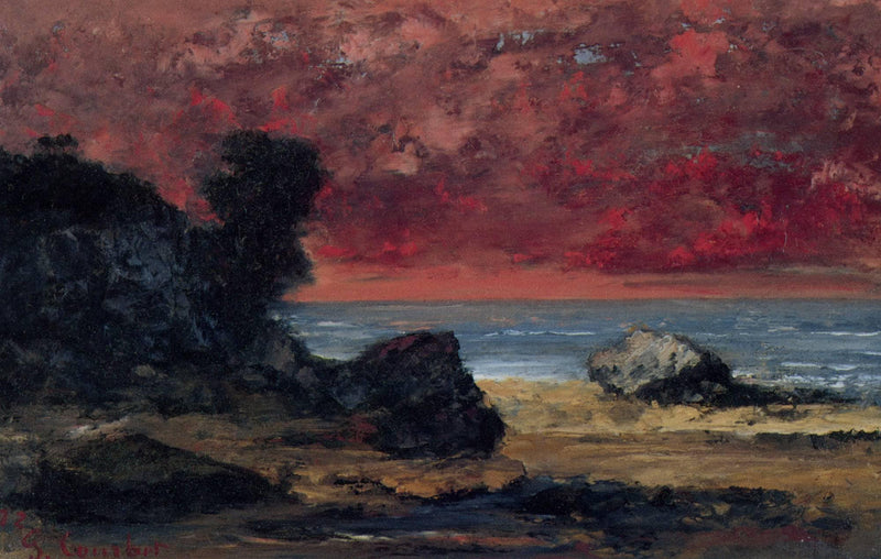 After the Storm by Gustave Courbet — Oil Painting Reproduction