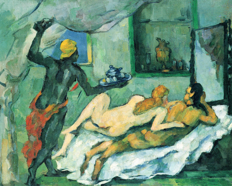 Afternoon in Naples by Paul Cezanne — Oil Painting Reproduction