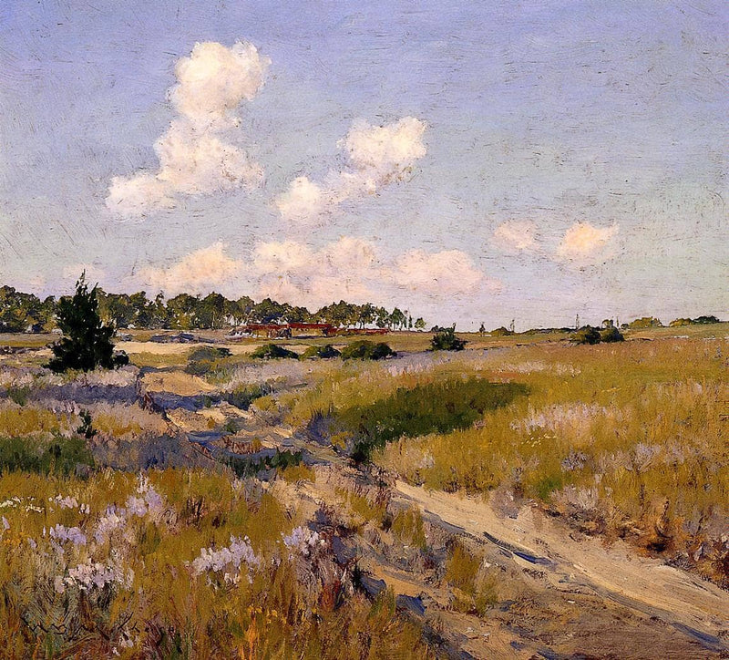 Afternoon Shadows by William Merritt Chase — Oil Painting Reproduction