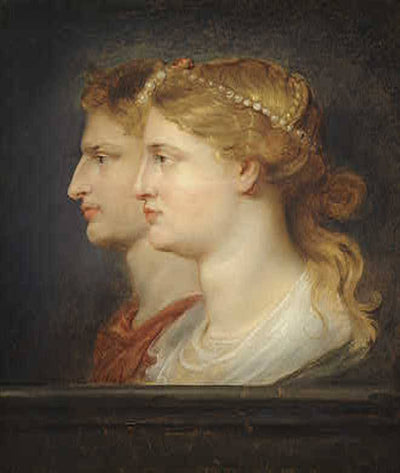 Agrippina and Germanicus in study