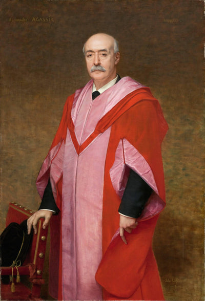 Alexander Agassiz in kitchen