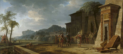 Alexander at the Tomb of Cyrus the Great in study
