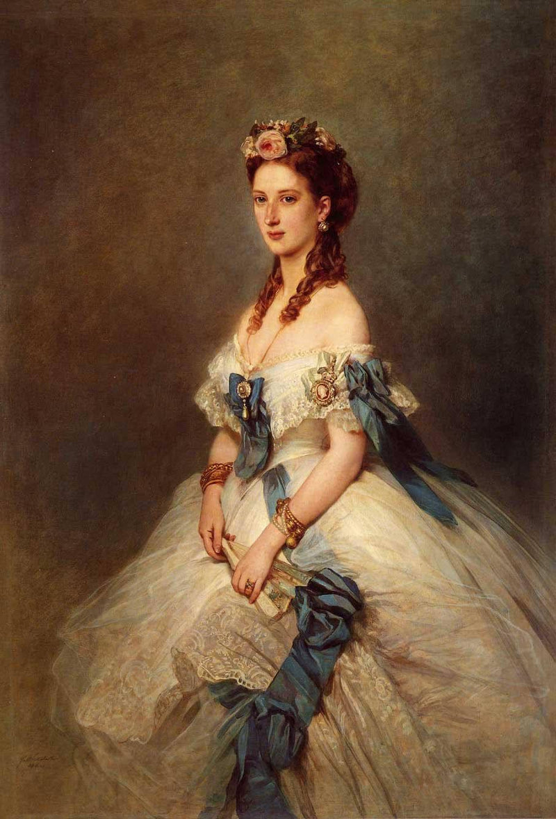 Alexandra, Princess of Wales by Franz Xaver Winterhalter — Oil Painting Reproduction