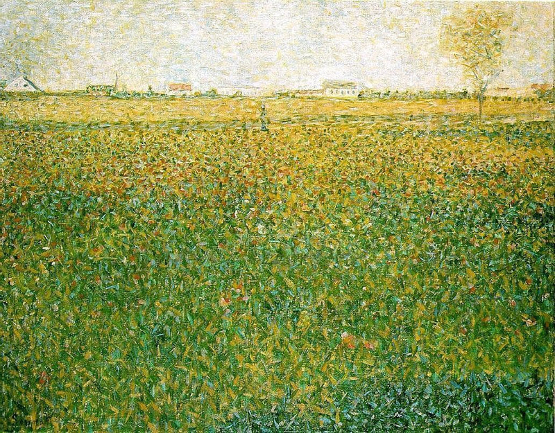Alfalfa, St. Denis by Georges Seurat — Oil Painting Reproduction