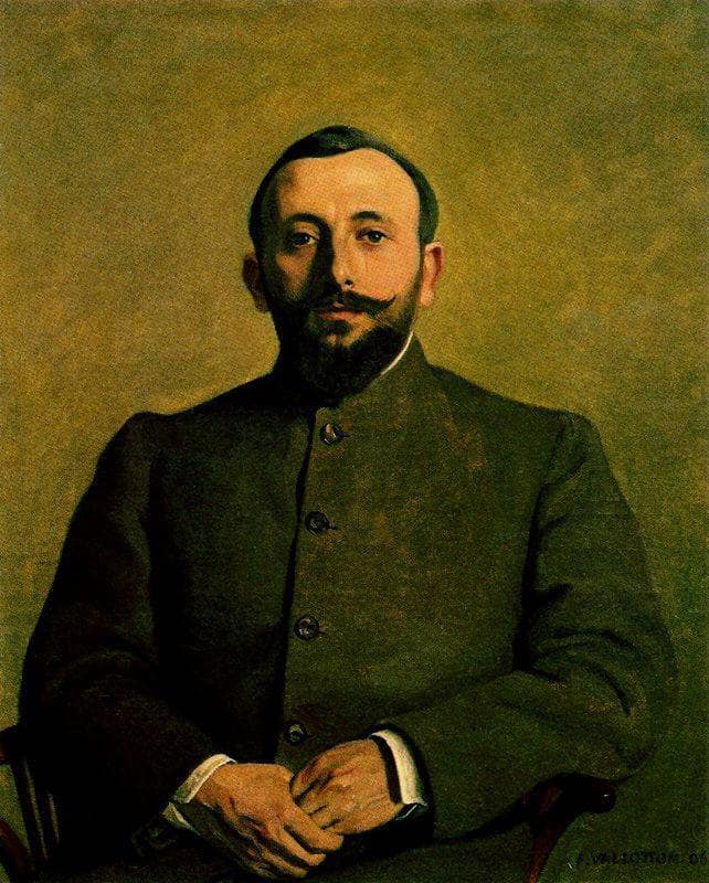 Alfred Athis (Pseudonym of Alfred Natanson) by Felix Vallotton — Oil Painting Reproduction