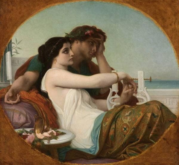 Algae and Boniface by Alexandre Cabanel — Oil Painting Reproduction