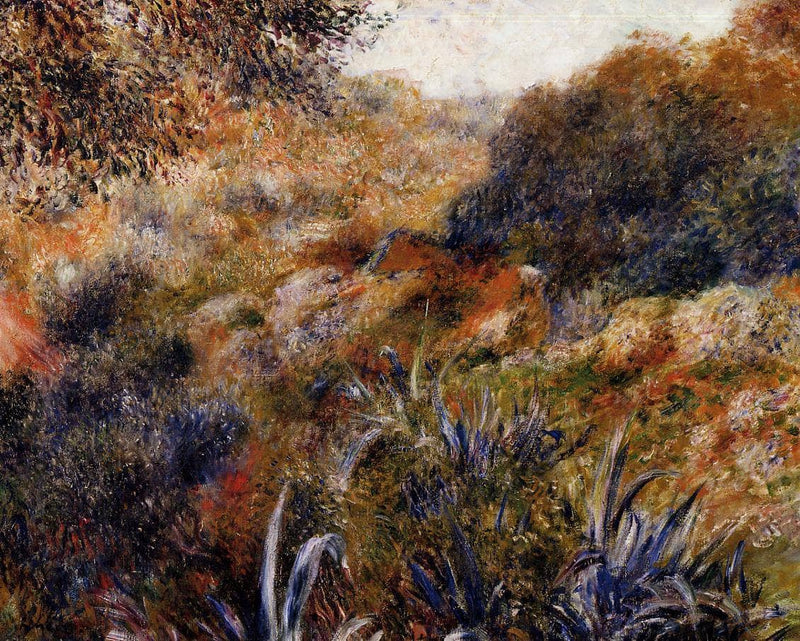 Algerian Landscape (The Ravine of the Wild Women) by Pierre-Auguste Renoir — Oil Painting Reproduction