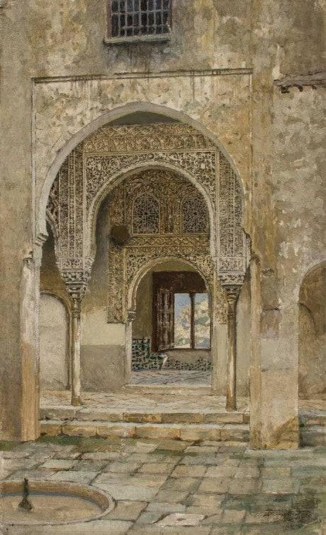 Alhambra. Spain by Vardges Sureniants — Oil Painting Reproduction