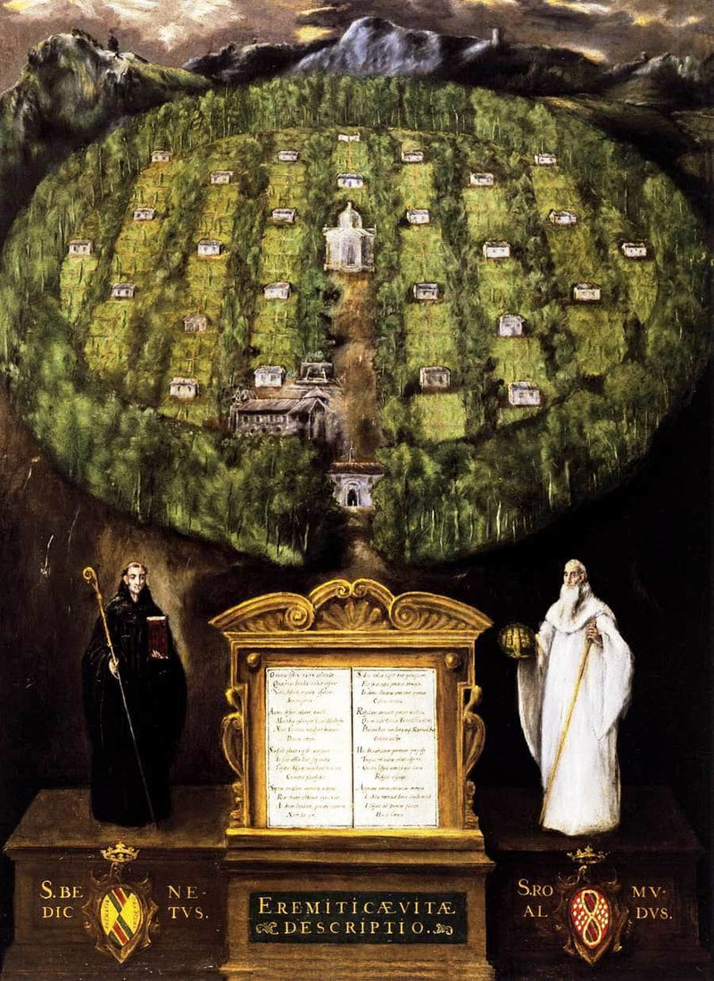 Allegory of Camaldolese Order by El Greco — Oil Painting Reproduction
