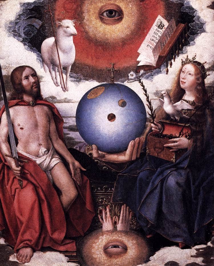 Allegory of Christianity by Jan Provoost — Oil Painting Reproduction