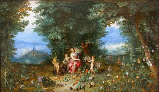 Allegory of Earth by Jan Brueghel the Elder — Oil Painting Reproduction