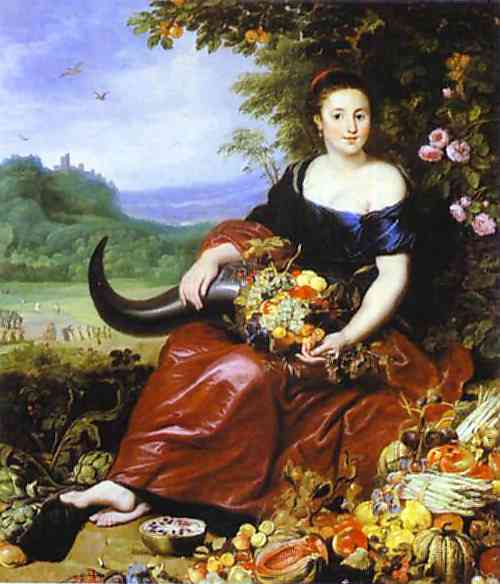 Allegory of Earth by Cornelis de Vos — Oil Painting Reproduction