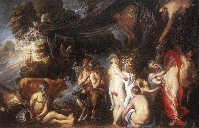 Allegory of Fertility by Jacob Jordaens — Oil Painting Reproduction