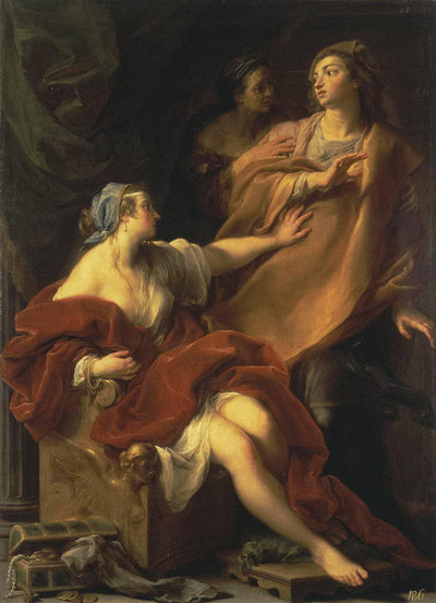Allegory of Sensuality in study