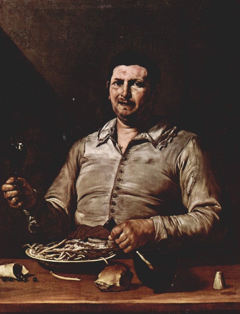 Allegory of Taste by Jusepe de Ribera — Oil Painting Reproduction