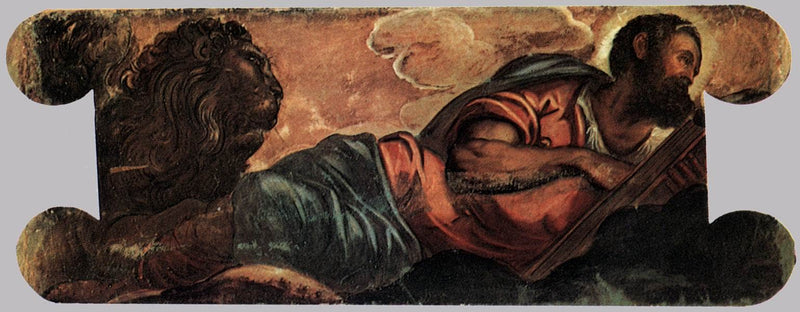 Allegory of the Scuola di San Marco by Tintoretto, Oil Painting Reproduction