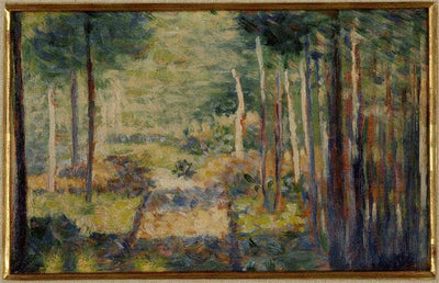 Alley in the forest, Barbizon in apartment