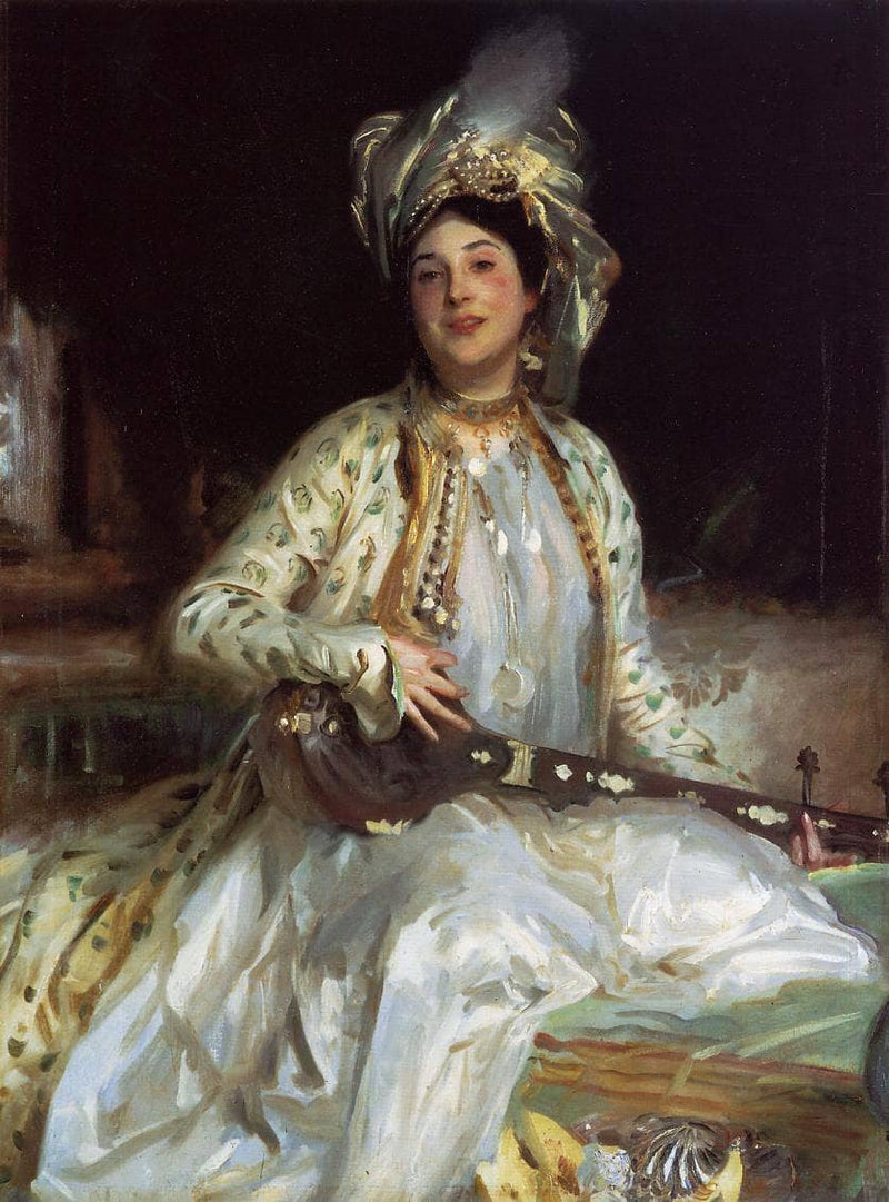 Almina, Daughter of Asher Wertheimer by John Singer Sargent — Oil Painting Reproduction