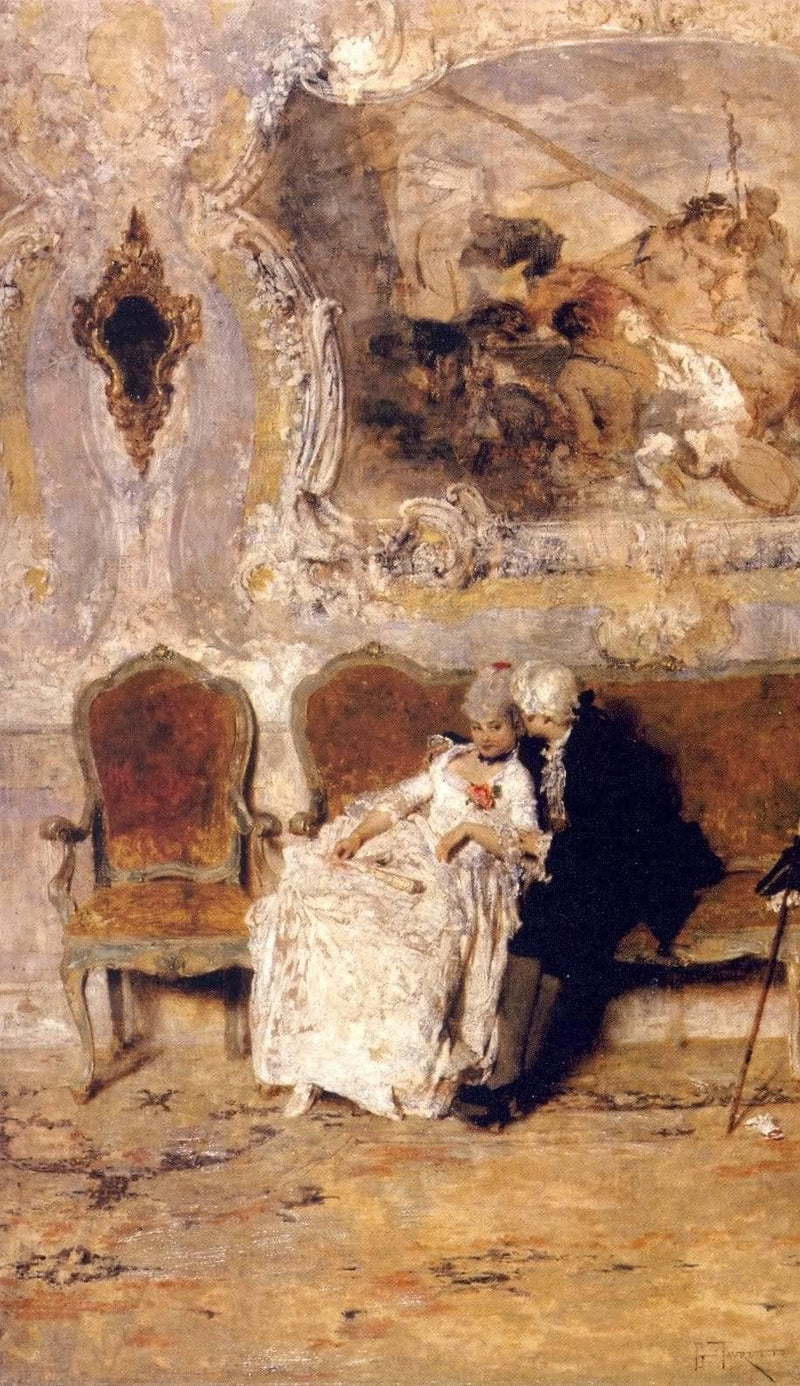 Alone! by Giacomo Favretto — Oil Painting Reproduction