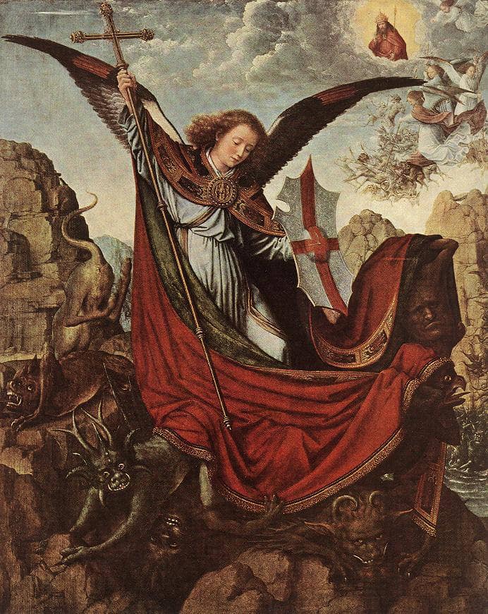 Altar of Archangel Michael by Gerard David — Oil Painting Reproduction