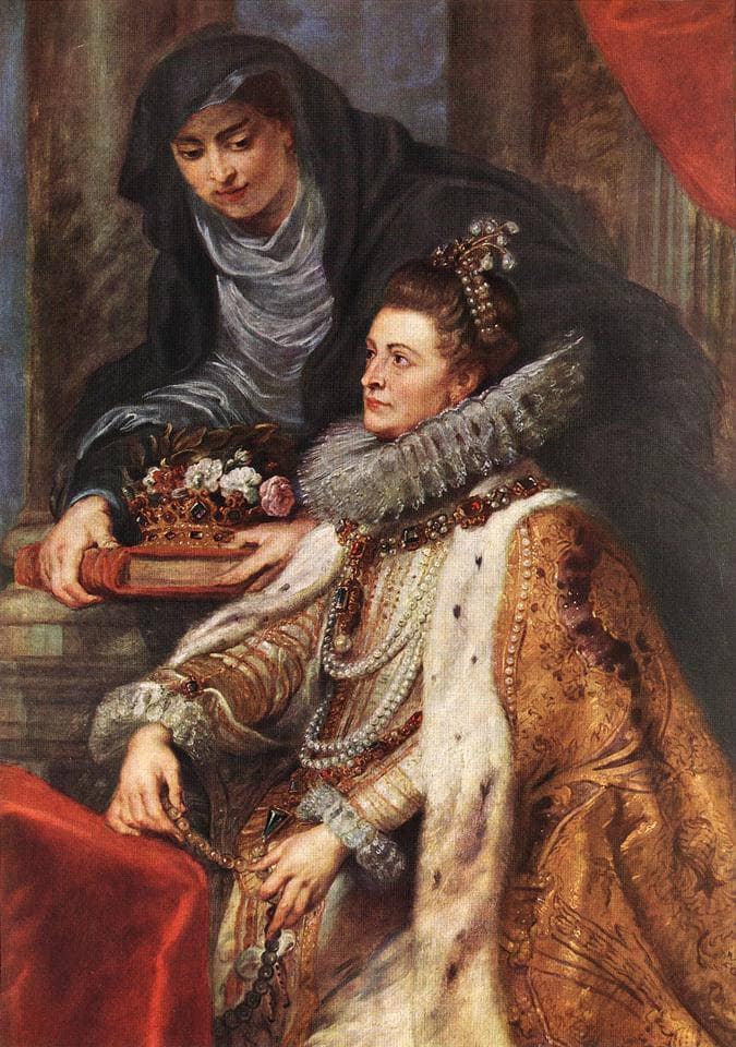 Altarpiece of St. Ildefonso (right panel) by Peter Paul Rubens — Oil Painting Reproduction