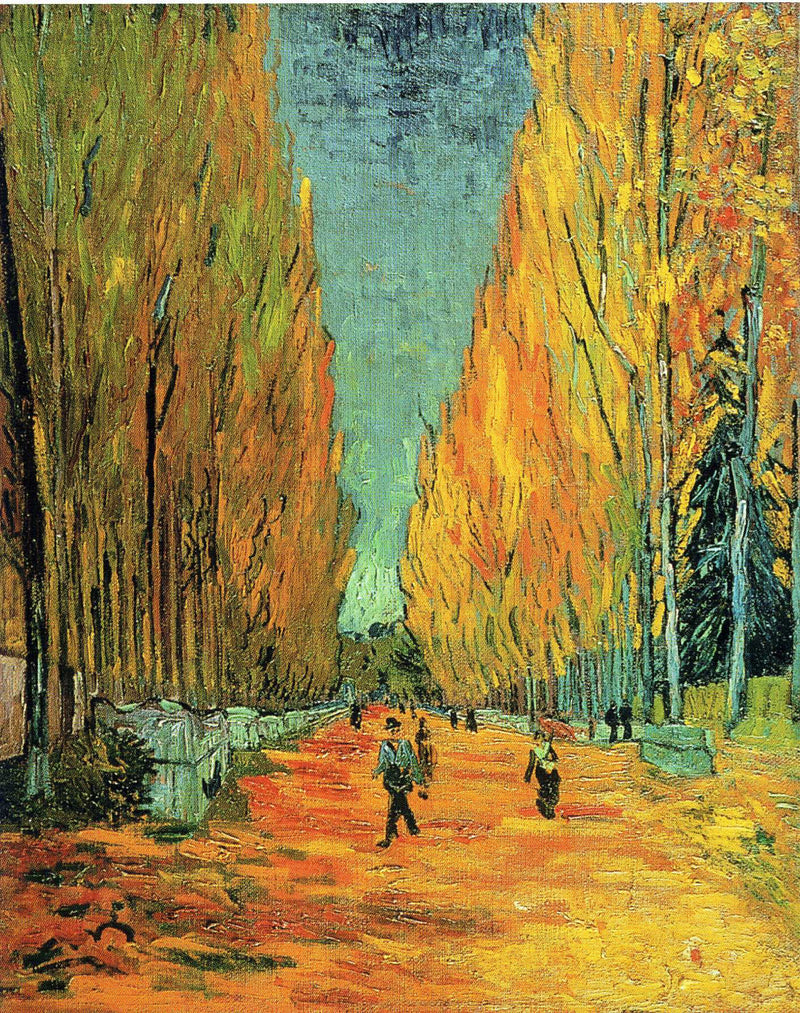 Alychamps by Vincent van Gogh — Oil Painting Reproduction