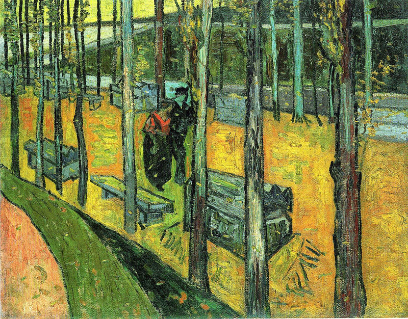 Alychamps, Autumn by Vincent van Gogh — Oil Painting Reproduction