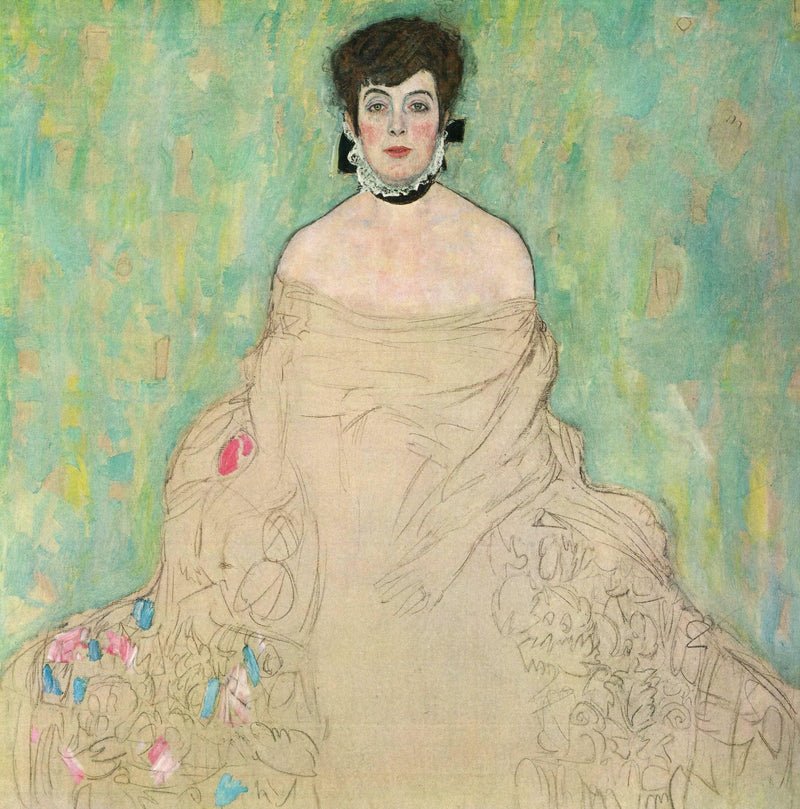 Amalie Zuckerkandl by Gustav Klimt, Oil Painting Reproduction