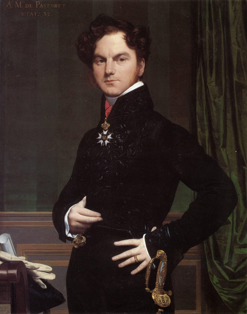 Amedee-David, the Comte de Pastoret by Jean Auguste Dominique Ingres — Oil Painting Reproduction