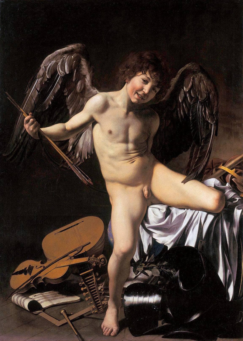 Amor Victorious by Caravaggio — Oil Painting Reproduction