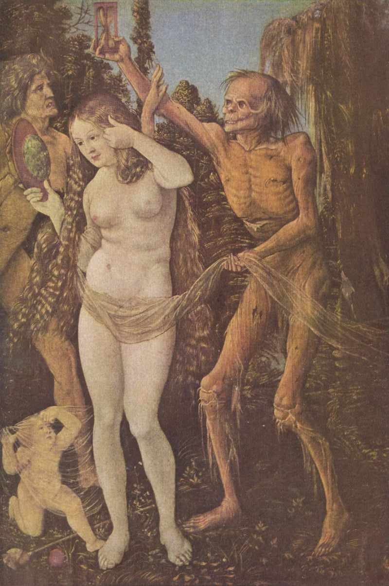 An Allegory of Death and Beauty by Hans Baldung — Oil Painting Reproduction