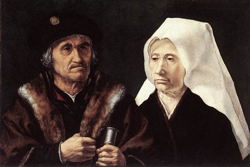 An Elderly Couple by Mabuse — Oil Painting Reproduction