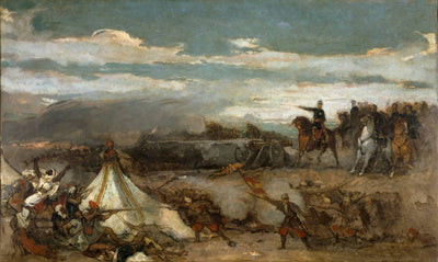 An Episode from the Battle of Tetuán in kitchen