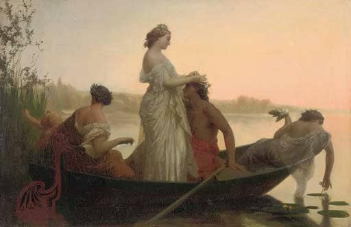 An Idyll of Marriage by Henri-Pierre Picou — Oil Painting Reproduction