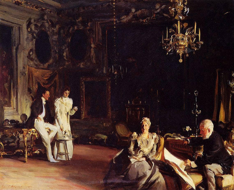 An Interior in Venice by John Singer Sargent — Oil Painting Reproduction