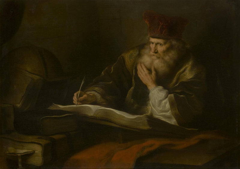 An Old Scholar by Salomon Koninck — Oil Painting Reproduction
