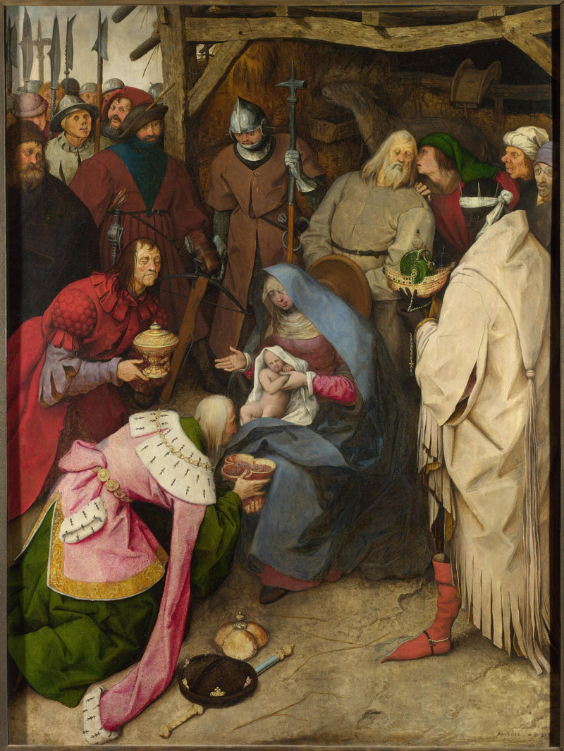 The Adoration of the Kings by Pieter Bruegel the Elder — Oil Painting Reproduction
