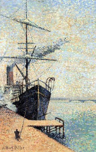 Anchorage by Albert Dubois-Pillet — Oil Painting Reproduction
