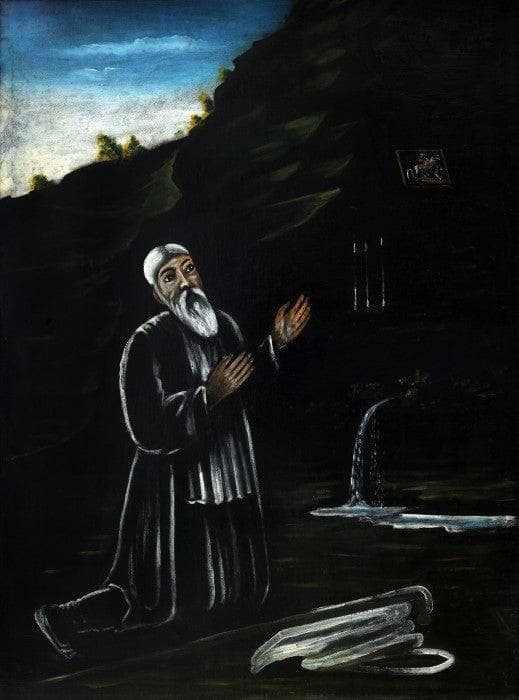 Anchorite Giorgi by Niko Pirosmani — Oil Painting Reproduction