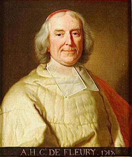 André Hercule de Fleury by Louise Elisabeth Vigee Le Brun — Oil Painting Reproduction
