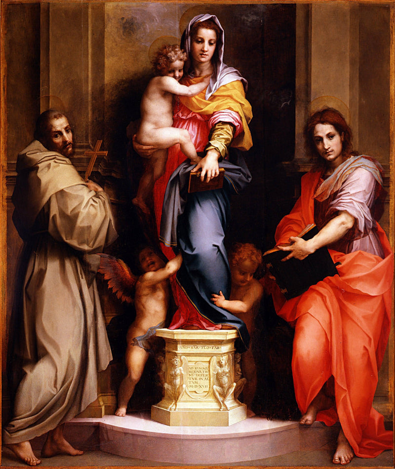 Madonna of the Harpies by Andrea del Sarto — Oil Painting Reproduction