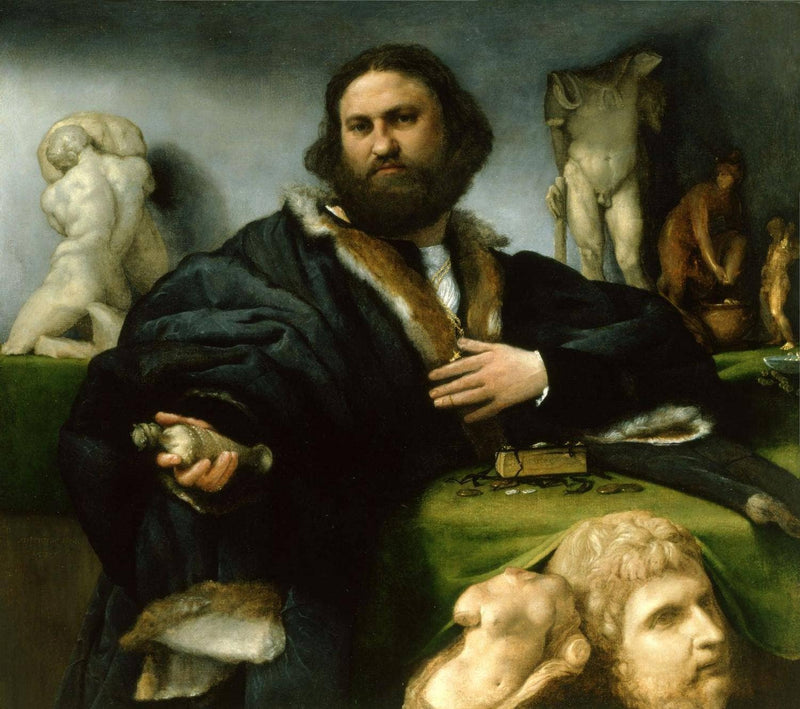 Andrea Odoni by Lorenzo Lotto — Oil Painting Reproduction