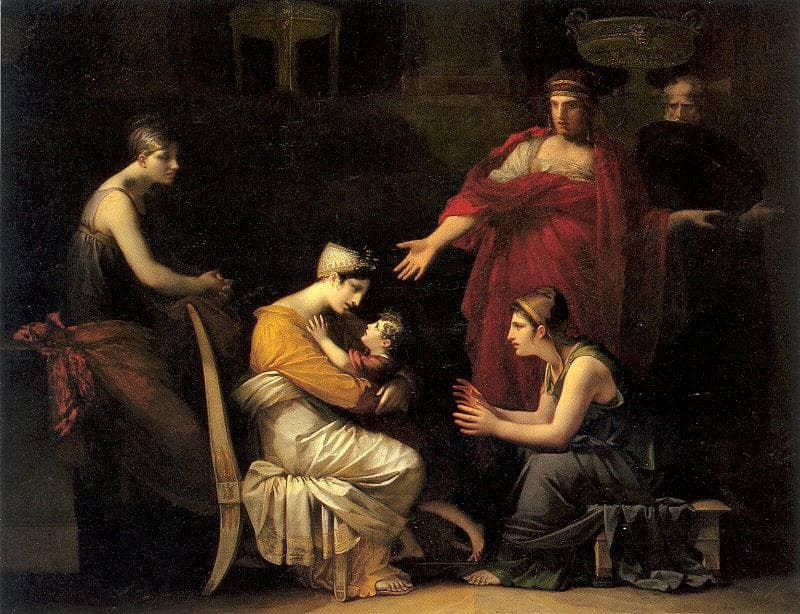 Andromache and Astyanax by Pierre-Paul Prud'hon — Oil Painting Reproduction
