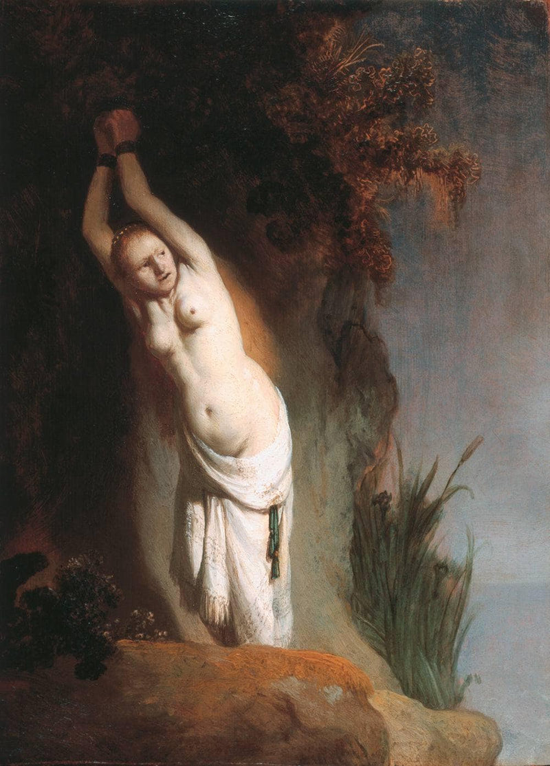 Andromeda by Rembrandt — Oil Painting Reproduction