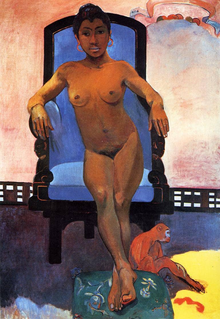 Annah the Javanese by Paul Gauguin — Oil Painting Reproduction