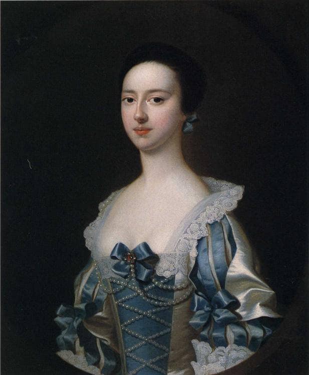 Anne Bateman, later Mrs. John Gisbourne by Joseph Wright — Oil Painting Reproduction