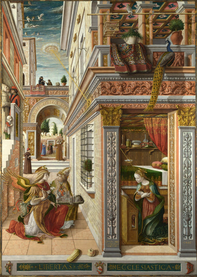 Annunciation with Saint Emidius in living room