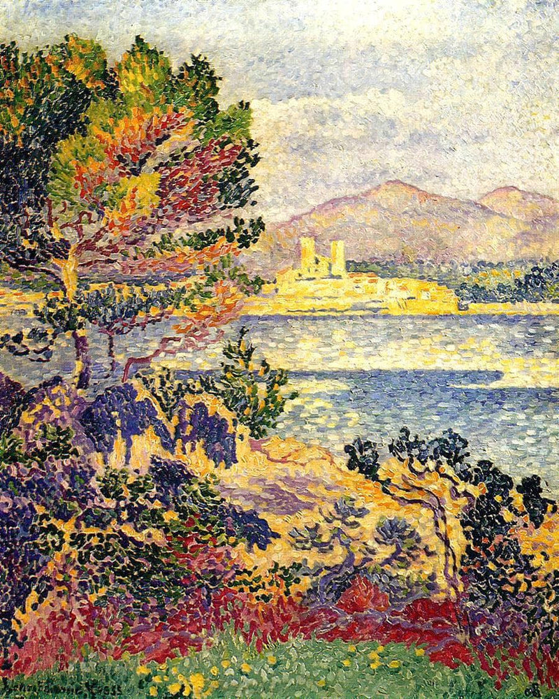 Antibes, Morning by Henri-Edmond Cross — Oil Painting Reproduction